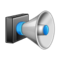 Loudspeaker emoji on Samsung